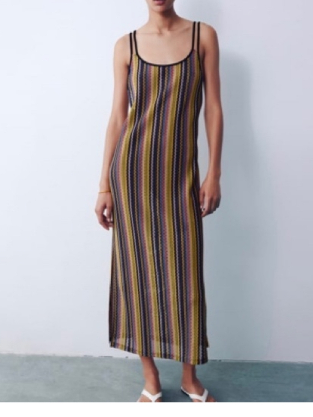 Striped Boho Dress